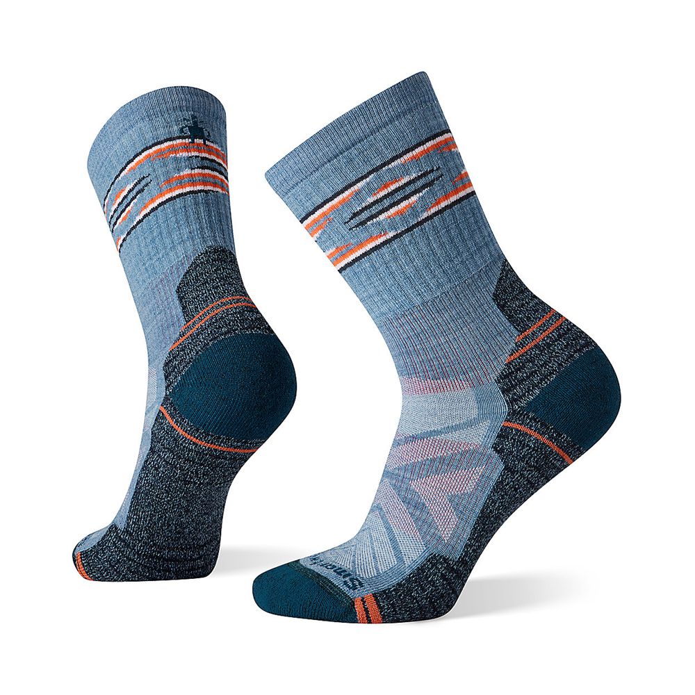 The North Face Socks Womens Australia - The North Face Performance Hike Light Cushion Broken Stripes